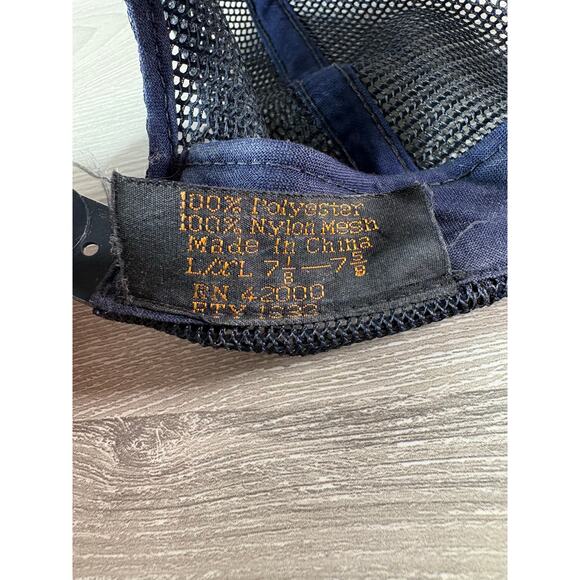 Santa Anita “The Great Race Place” Men’s Vintage SnapBack Trucker Hat- Blue- EUC - Picture 5 of 5